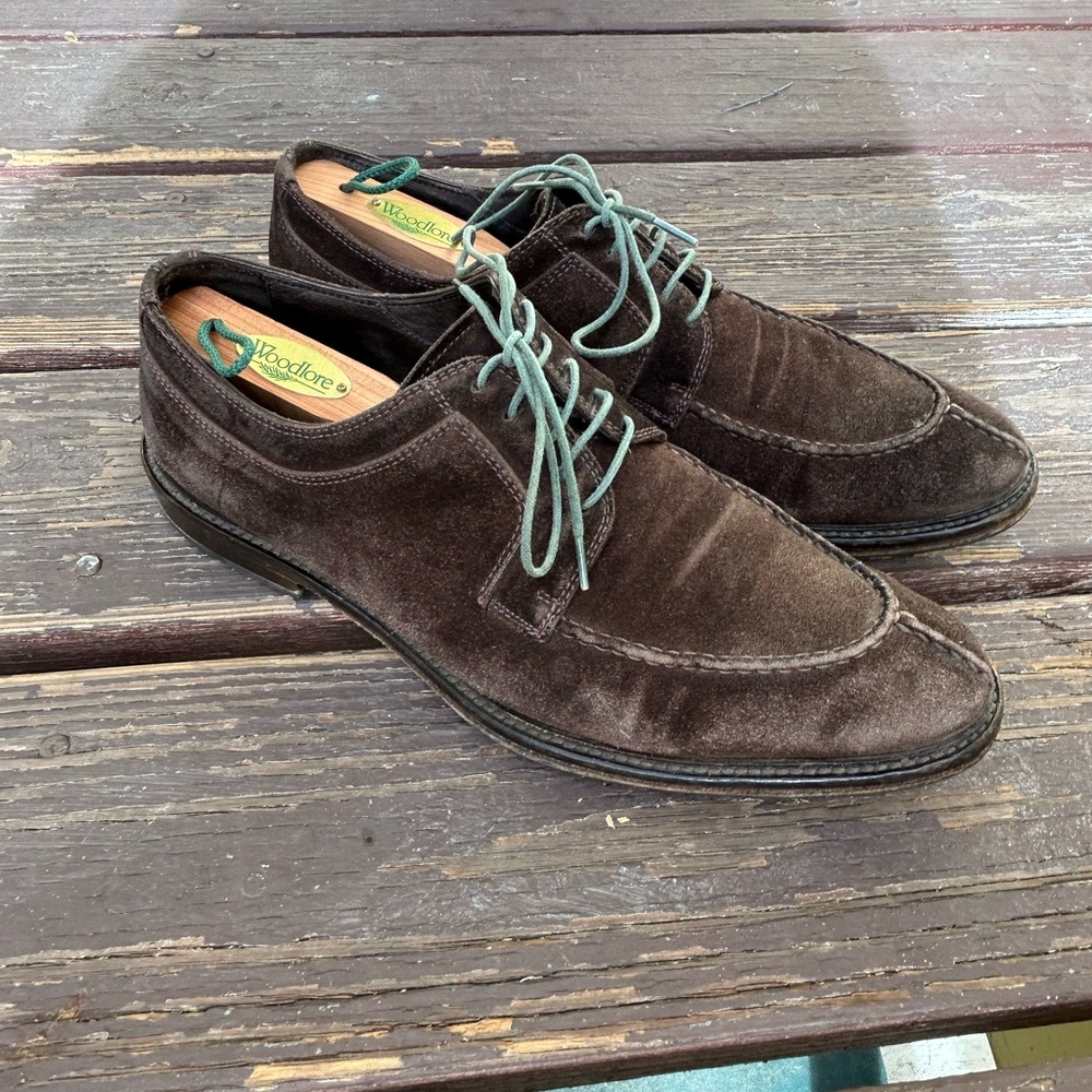 To Boot New York Split Toe Brown Suede